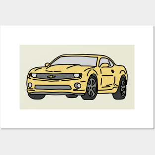 muscle car Posters and Art